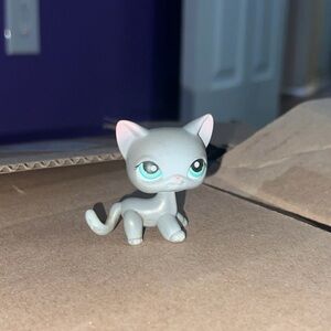 Littlest Pet Shop LPS #126 Shorthair Cat Rare Vintage Authentic